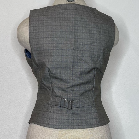 Mistress Rocks Gray Vest - Picture 3 of 6